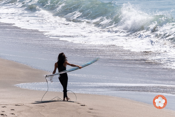Surfer à Kamakura