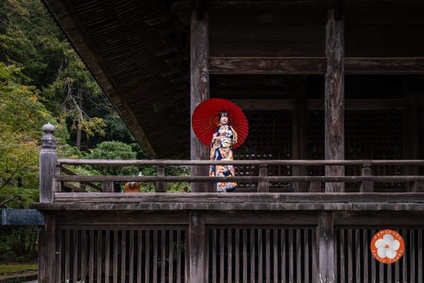 Porter un kimono à Kamakura