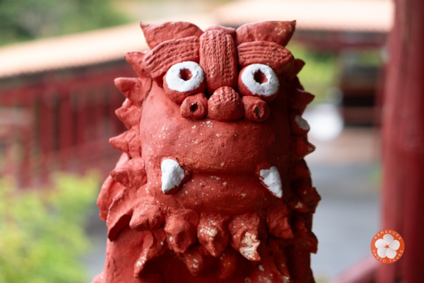 komainu dans les temples