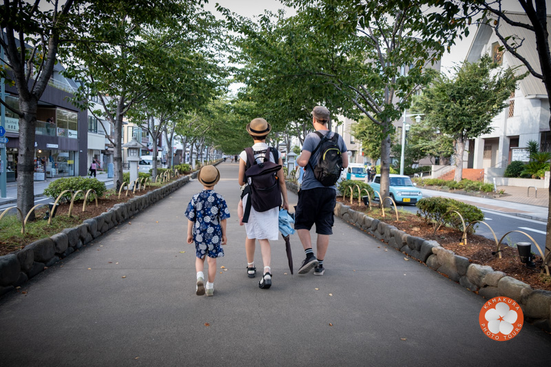 Visiting Kamakura with Kids